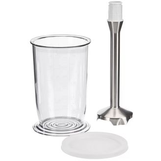 Bosch Edelstahlmixfuss mit Mixbecher und Deckel 573642  MFZ4060