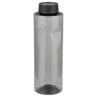 Premium Trinkflasche schwarz 0,8L aus Tritan, Sport Trink Flasche Wasserflasche BPA frei