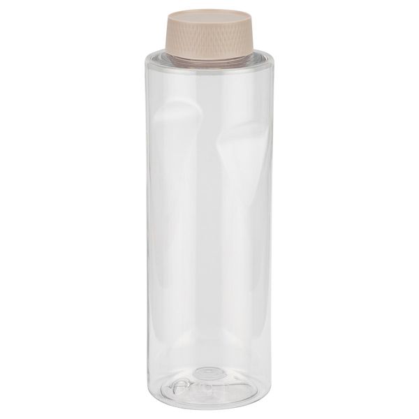 Premium Trinkflasche klar 0,8L aus Tritan, Sport Trink Flasche Wasserflasche BPA frei