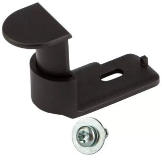 Bosch Siemens Backofen Kindersicherung schwarz, IC5 Türsicherung, inkl. Schraube verbesserte Version 00627547 627547