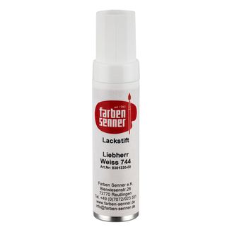 Liebherr Lackstift 8301330 weiss 744