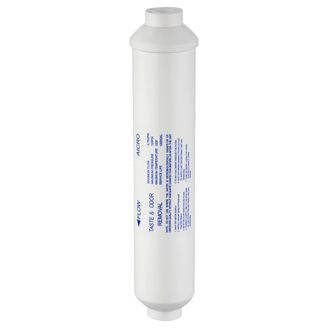 2 x Aquafilter AICRO Inline-Post-Carbon Wasserfilter Aktivkohle Nachfilter