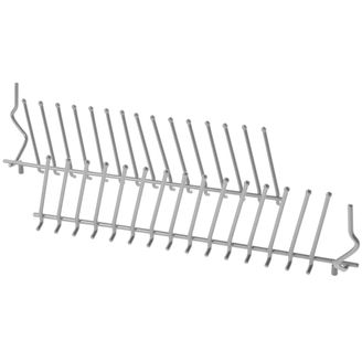 Siemens Bosch Klappstachel Unterkorb, hinten links, silber 00657862 657862