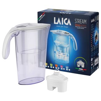 LAICA J31AF Wasserfilter Set Karaffe Stream inkl. bi-flux Kartusche