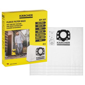 Kärcher Staubbeutel Vliesfilterbeutel KFI357 , 2.863-314.0