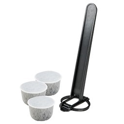 AEG 3 Frisch Wasserfilter und Halterung FWF02 9001664482