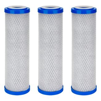 3 x Aktivkohle Carbonblock Wasserfilter 
