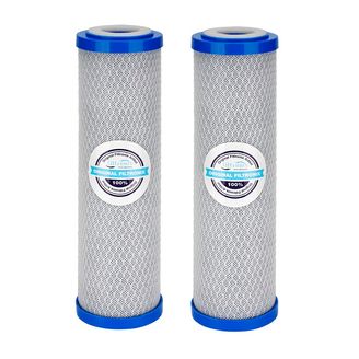 2 x Aktivkohle Carbonblock Wasserfilter 10 Zoll