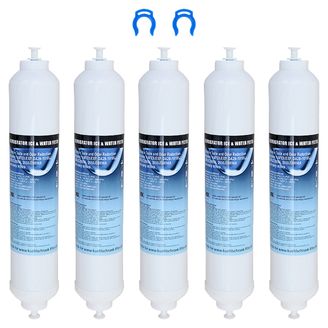 5 Wasserfilter CTO-SBS ersetzt LG 3650JD8050A, 3890JC2990A