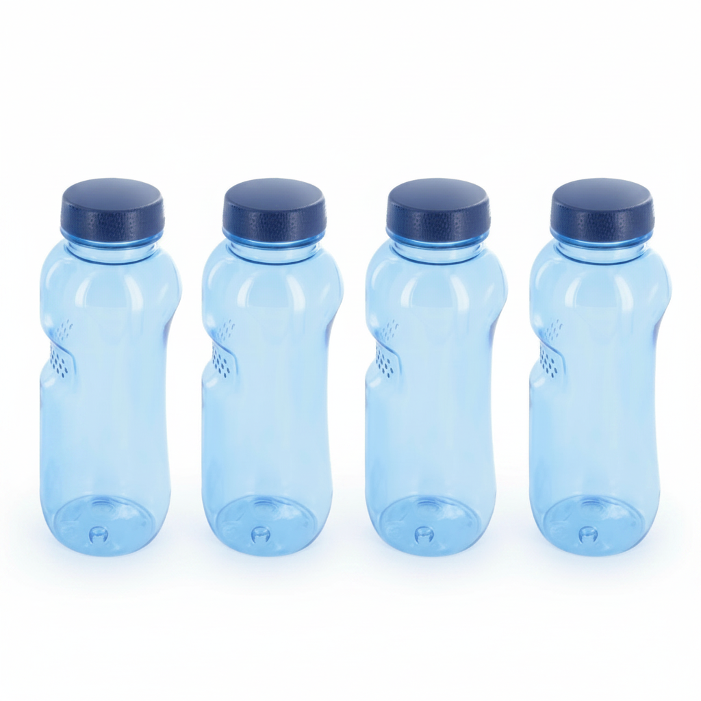 4 x 0,5 L Tritan Trinkflasche Wasserflasche Flasche Sport Fahrrad BPA - frei | Wasserstore