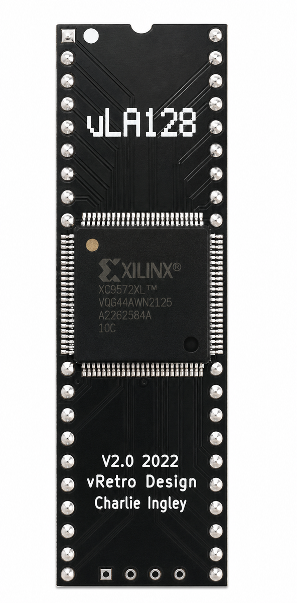 vLA128 - Sinclair ZX Spectrum 128 / +2 (grey) ULA Replacement