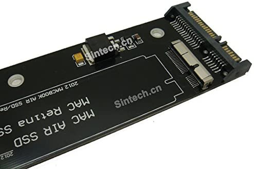 Sintech Macbook Air Ssd Adapter Ssd For Macbook Air Nvme Ssd Macbook Pro 2017 Nvme Ssd Adapter Macbook Pro Sintech  Adapter