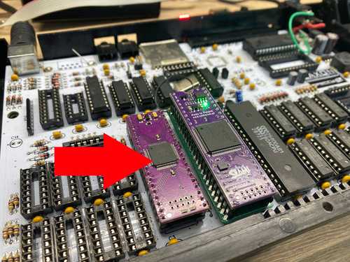 ZX8401 / PCF1306P / Amstrad 40058 replacement module for Sinclair
