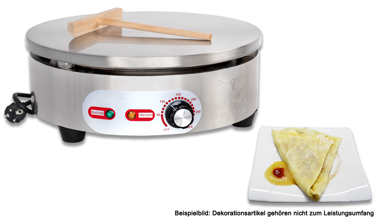 CLATRONIC Crêpesmaker CM 3372, Crepes Maker mit 29 cm inkl. Teigverteiler CLATRONIC Crêpesmaker CM 3372, Crepes Maker mit 29 cm inkl. Teigverteiler