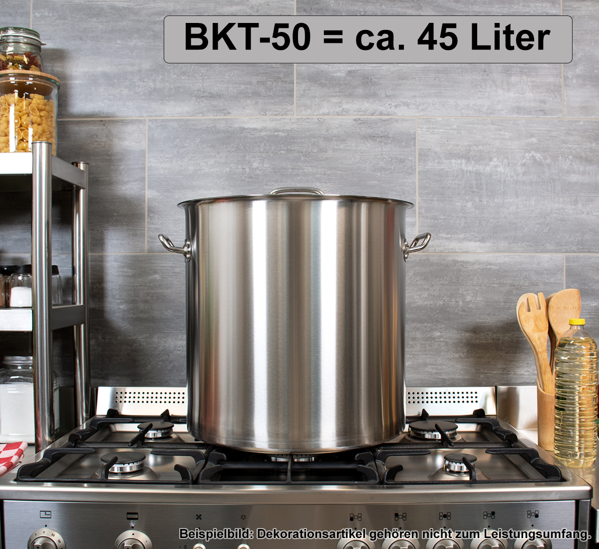 Beeketal Gastro Edelstahl Kochtöpfe Kochtopf