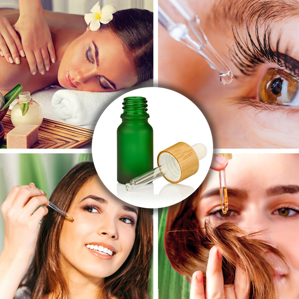 2 Braunglas-Pipettenflaschen 30ml – Mit Pipette, Trichter & Strohhalmen – Für ätherische Öle & Flüssigkeiten