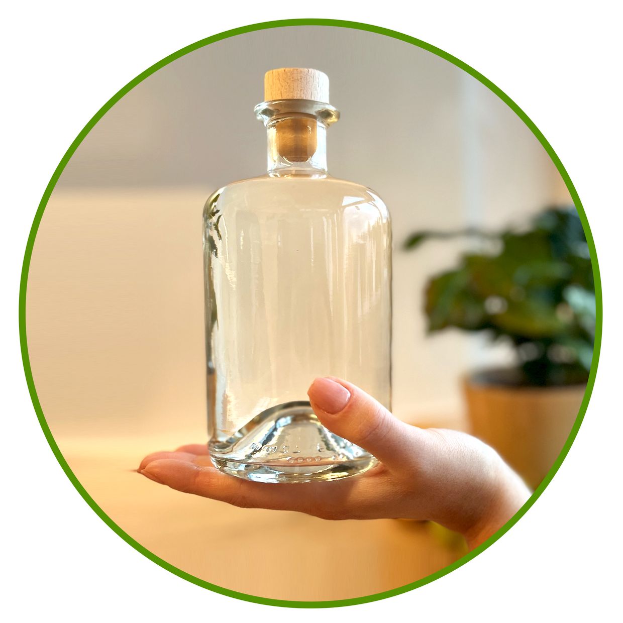 Apothekerflaschen 500ml Glasflaschen leer für Essig Öl Likör mit 3/5/9/18 oder 27 leere Flaschen zum selbst Befüllen