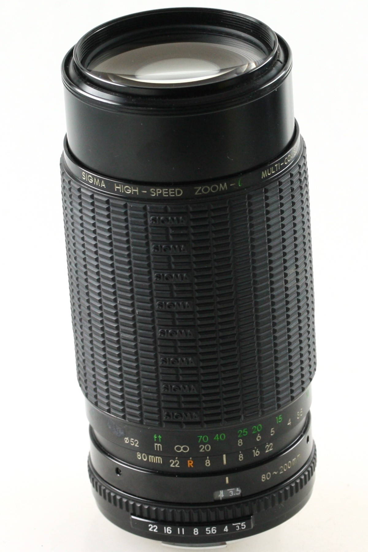 SIGMA HIGH-SPEED ZOOM 80-200mm レンズ sigma ズームレンズ f=80