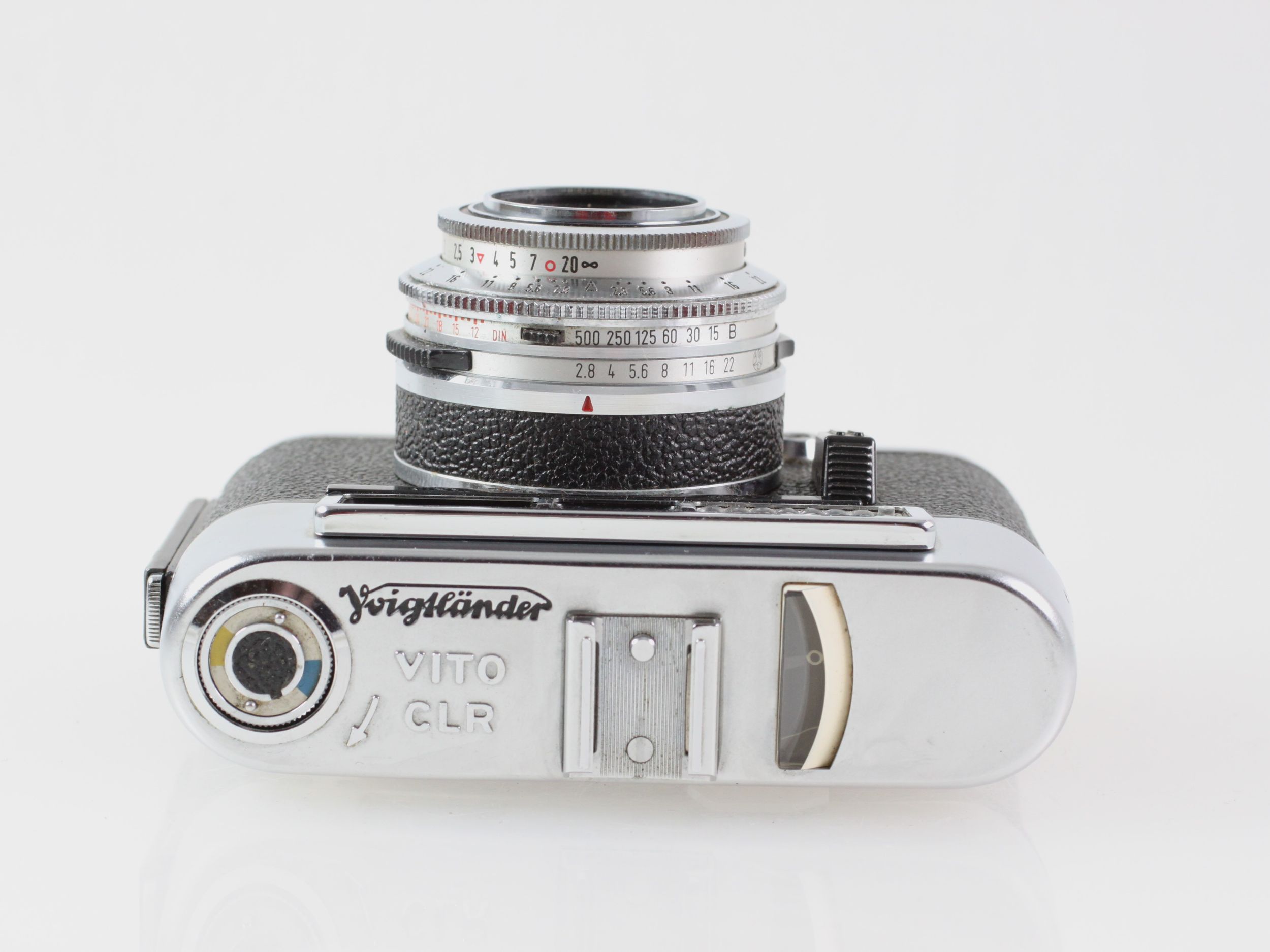 Voigtländer Vito CLR camera mit Color-Skopar 2.8/50mm Optik