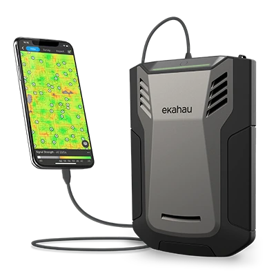 ekahau Sidekick 2 mit iPhone