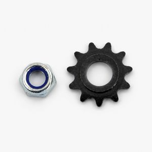 Motorritzel 11 Zähne für 25H-Kette mit M8-Mutter, Studioansicht 1