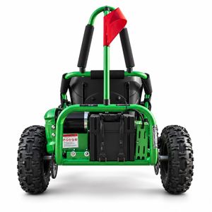 Kinderbuggy 80 ccm, 4-Takt – Grün, Heckansicht