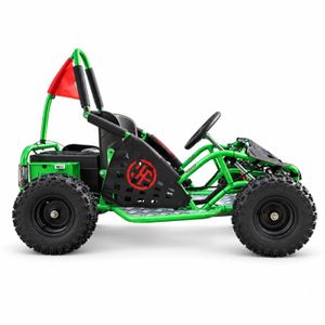 Kinderbuggy 80 ccm, 4-Takt – Grün, Seitenansicht rechts