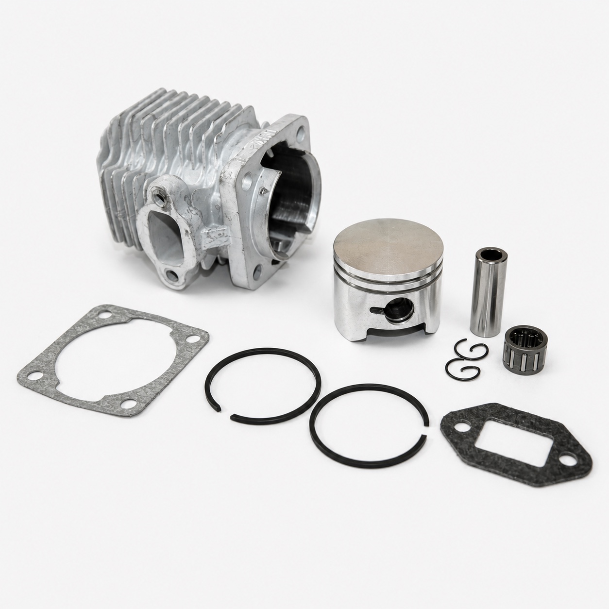 Zylinder-Reparaturset mit Kolben für 50 ccm Zweitaktmotor – Ansicht 1 Zylinder-Reparaturset mit Kolben für 50 ccm Zweitaktmotor, Studioansicht 1