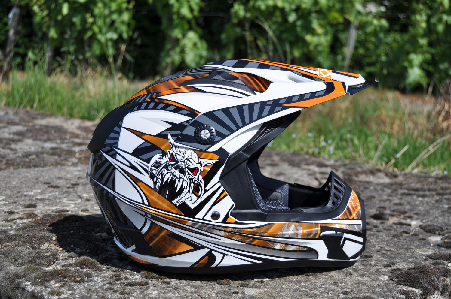 KXD PRO Kinder-Crosshelm
