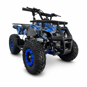 Kinderquad Spider 2.0 Blau Seitenansicht