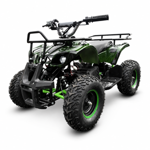 Kinderquad Spider 2.0 Camouflage gruen Seitenansicht
