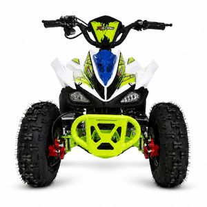 Elektro Pocketquad Q-Limited Grün Frontansicht Elektro Kinderquad 1000 Watt 36 Volt Q-Limited Grün – Frontansicht