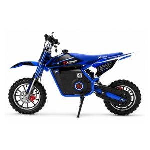 Kindermotorrad elektrisch 1000 W 36 V – Blau – Seitenansicht 1 Kindermotorrad elektrisch 1000 W 36 V – Blau – Seitenansicht 1