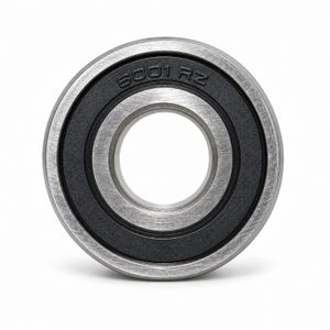 Radlager 6001 RZ 12 × 28 × 8 mm - Studioansicht Radlager 6001 RZ auf weißem Hintergrund