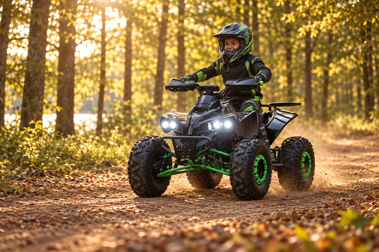 PANTHER Limited 1500 W mit Fahrer und Schutzausrüstung im Gelände