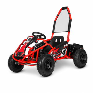 elektro-gokart-Strandbuggy-Kinderfahrzeug-Rot-ohne