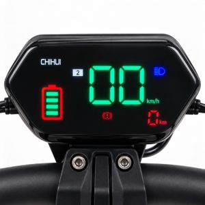 Elektroroller Speedstar 45, 2000 W – Tacho und Akkuanzeige Elektroroller Speedstar 45, 2000 W – Tacho und Akkuanzeige