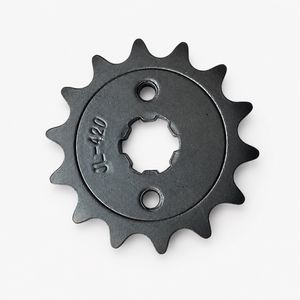 Ritzel 14 Zähne für 420er Kette und 17-mm-Welle – Ansicht 1 Ritzel 14 Zähne für 420er Kette und 17-mm-Welle, Studioansicht 1