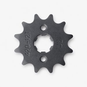 Ritzel 12 Zähne für 420er Kette und 17-mm-Welle – Ansicht 1 Ritzel 12 Zähne für 420er Kette und 17-mm-Welle, Studioansicht 1