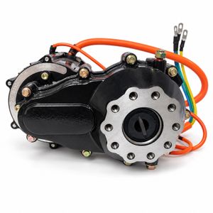 Brushless-Elektromotor 60 V 1500 W mit Getriebe für Kinderquad – Abtriebsflansch und Getriebe