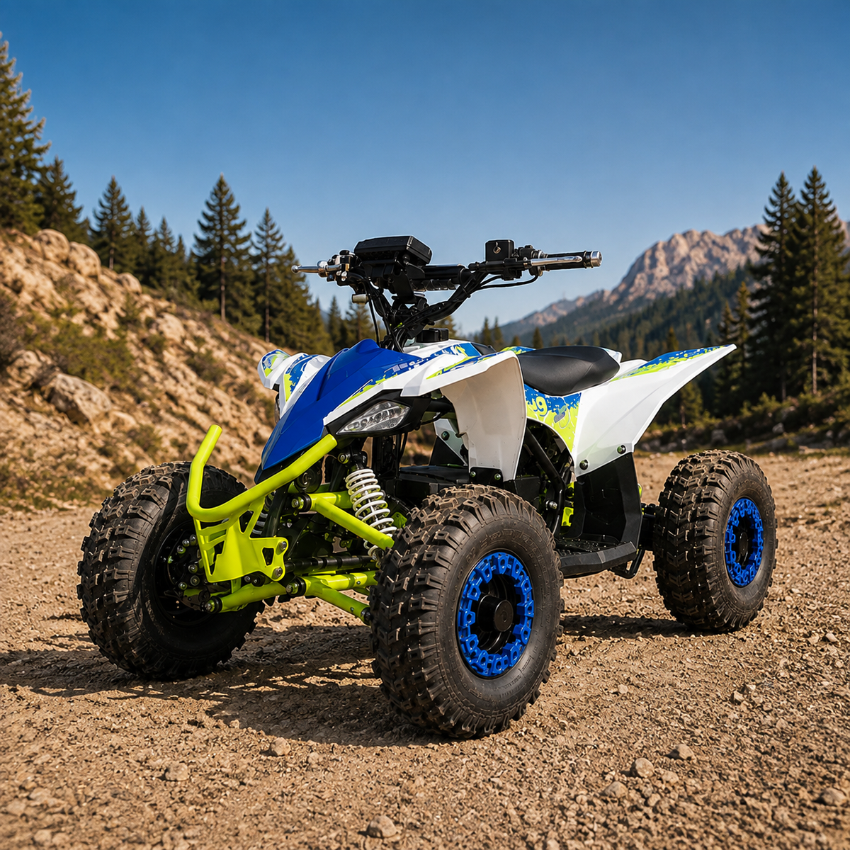Elektro Kinderquad Tiger 350 Watt für Körpergröße 0,90 bis 1,30 Meter