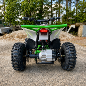 Kinder Elektro Quad in Grün mit Differential – Robustes und zuverlässiges Fahrzeug für Kinder