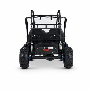 Kinderbuggy Gokart 2 Sitzer 2000 Watt 60 Volt blau Heckansicht Kinderbuggy Gokart 2 Sitzer 2000 Watt 60 Volt blau Heckansicht