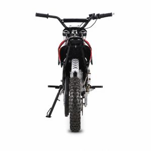 HIGHPER Kinder-Dirtbike 12/10 – 1200 W, 48 V / 14 Ah Rot – Heckansicht HIGHPER Kinder-Dirtbike 12/10 in Rot: in Heckansicht.