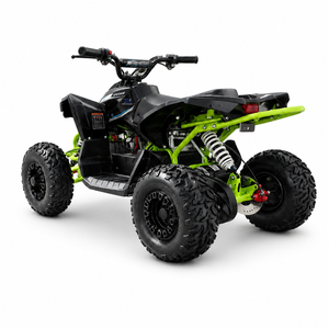 Kinderquad elektrisch Rengegat 3.0 - 1200W 48V schwarz seite hinten links