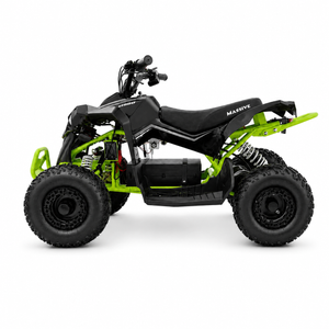 Kinderquad elektrisch Rengegat 3.0 - 1200W 48V schwarz seite links