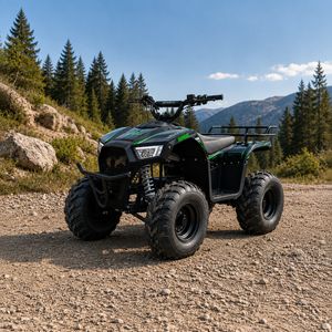 Kinderquad Sirius ATV 13 EC Grün Offroad 1