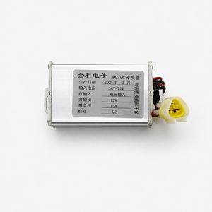 Spannungswandler 60 V auf 12 V / 15 A für Elektro-Kinderquad – Ansicht 1 Spannungswandler 60 V auf 12 V / 15 A für Elektro-Kinderquad, Studioansicht 1