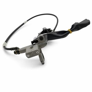 Komplette hydraulische Vorderradbremse für Highper DBK12 – Ansicht 4 Komplette hydraulische Vorderradbremse für Highper DBK12, Studioansicht 4