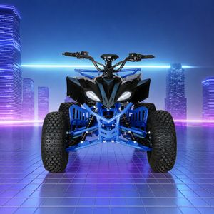 Kinderquad elektrisch Speedy 2.0 Blau 1